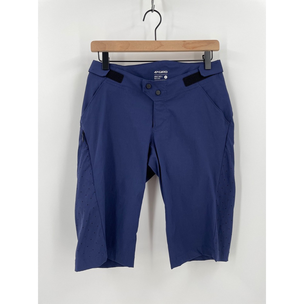 Giro The Havoc Short Women Size 4 Navy Blue Mountain Bike Cycling